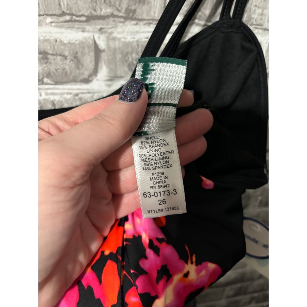 Empire Waist Swim Dress NWT - Picture 4 of 5